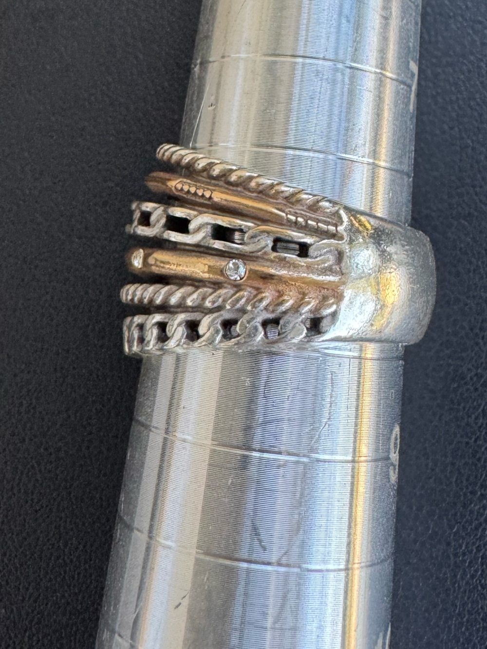 Brighton Neptune's Rings Multi Row Ring - Picture 4 of 6
